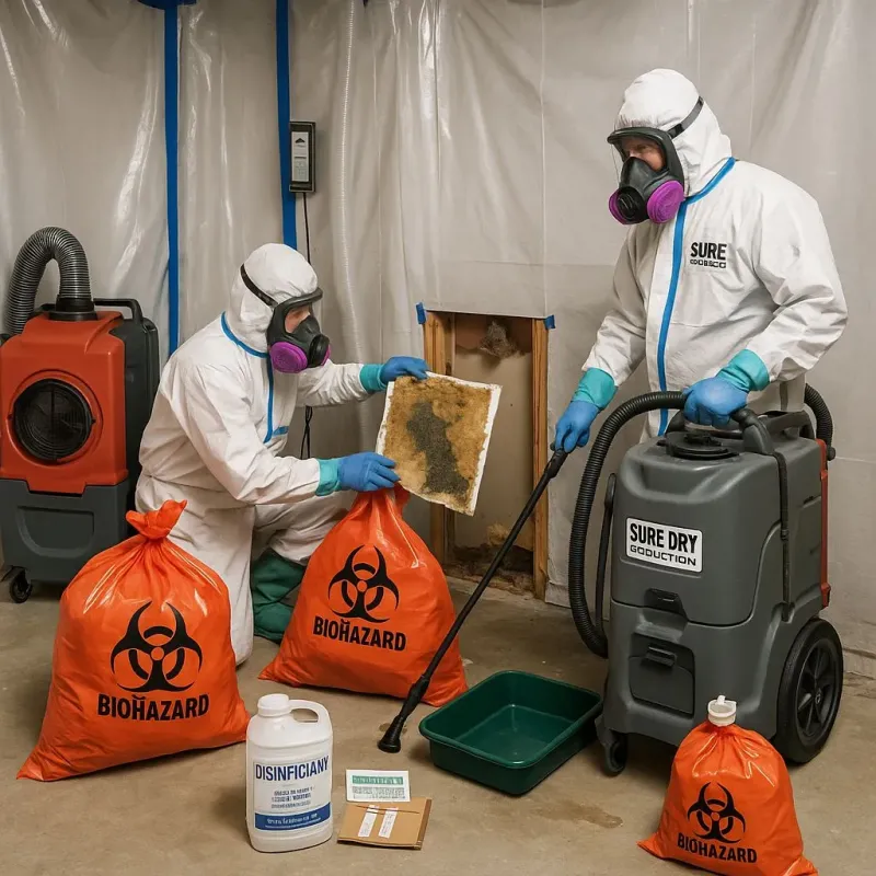 Contaminated Water Handling Protocols process in Jackson County, NC