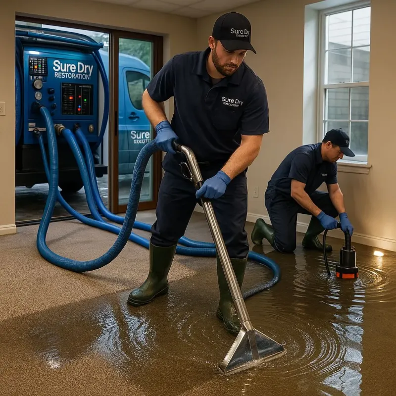 Water Extraction and Removal process in Jackson County, NC